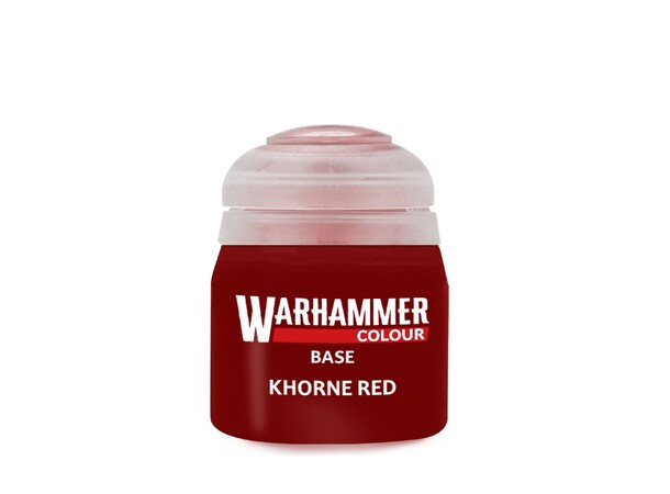 Warhammer Colour Base Khorne Red Tidigare Citadel Colour 