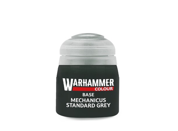 Warhammer Colour Base Mechanicus Standard Grey - Tidigare Citadel Colour 