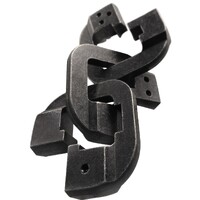 Cast Puzzle 6/6 Chain Hjärngympa Svårighetsgrad 6/6