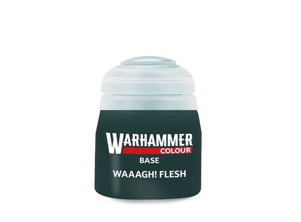 Warhammer Colour Base Waaagh Flesh Tidigare Citadel Colour 