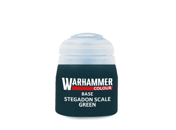 Warhammer Colour Base Stegadon Scale Green - Tidigare Citadel Colour 