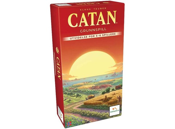 Catan Utvidelse - 5-6 spillere NORSK 