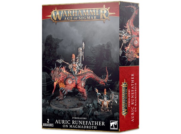 Fyreslayers Auric Runefather Magmadroth Warhammer Age of Sigmar 
