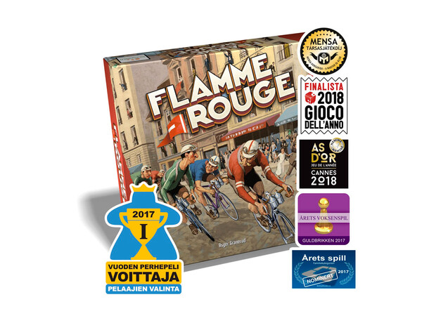 Flamme Rouge Brädspel Svensk utgåva 