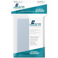 Precise-Fit Side-Loading Clear 64x89 Ultimate Guard Innersleeves