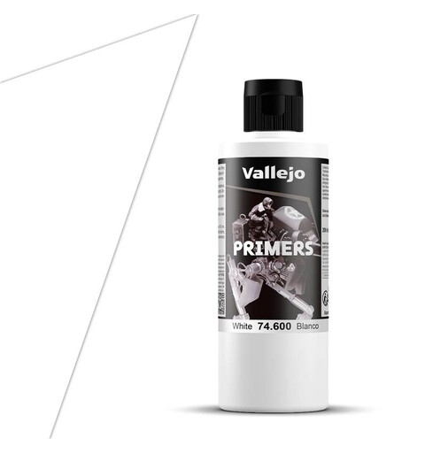 Vallejo Surface Primer White Hvit 200 ml