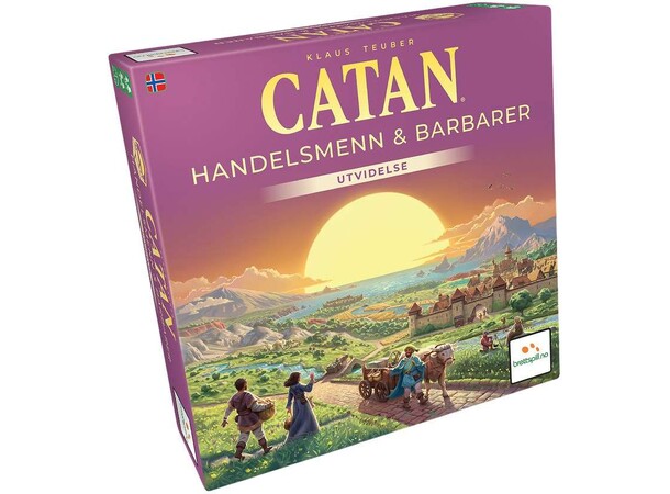 Catan Handelsmenn & Barbarer NORSK 2-4 spillere utvidelse 