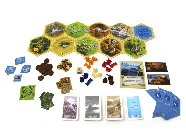 Catan Handelsmenn & Barbarer NORSK 2-4 spillere utvidelse 