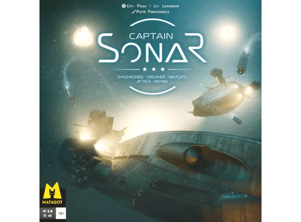 Captain Sonar Brädspel 