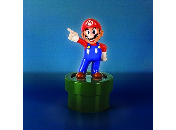 Super Mario Lampa Mario - 20 cm Med ljud 