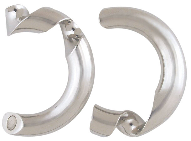 Cast Puzzle 1/6 Loop Hjärngympa metall Svårighetsgrad 1/6 
