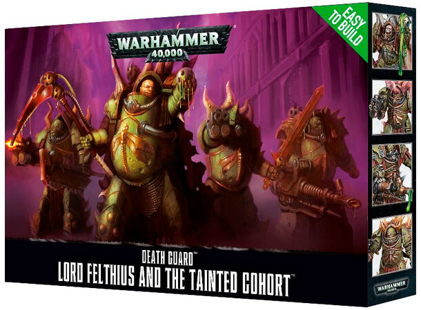 Death Guard Lord of Contagion Blightlord Terminators - Warhammer 40K 