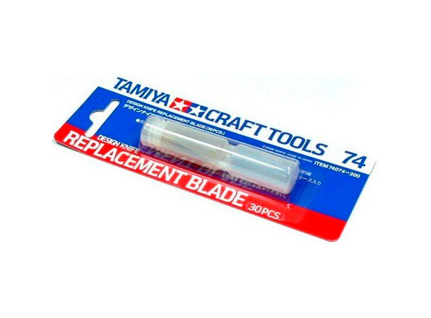 Knivblad Replacement Blade - 30 st Till Tamiya Design Knife 