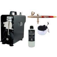 Airbrush Startpaket DETAIL - Komplett Allt du behöver för att komma igång