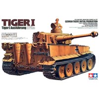 German Tiger I Initial Production Tamiya 1:35 Byggsats