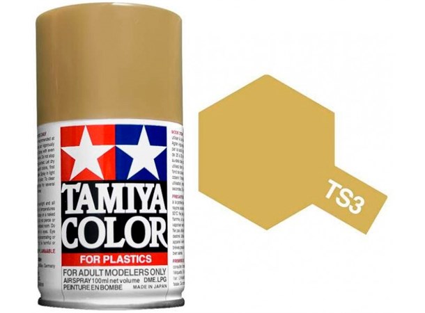 Tamiya Airspray TS-3 Dark Yellow Tamiya 85003 - 100ml 