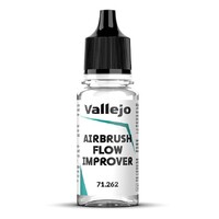 Vallejo Airbrush Flow Improver 17ml Pip med droppare - undvik torkning