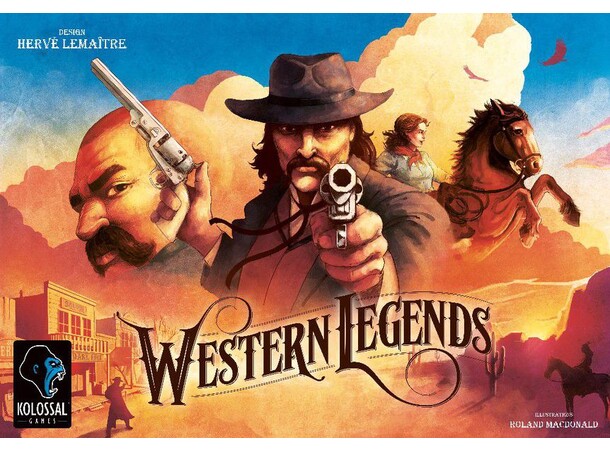 Western Legends Brädspel 