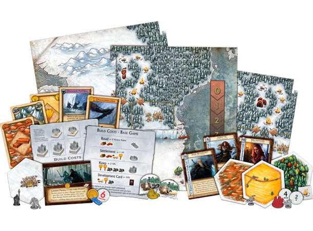 Catan Game of Thrones Brädspel Brotherhood of the Watch 