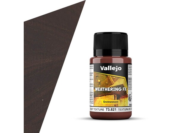 Vallejo Environment Rust Texture - 40ml Weathering Effects - Acrylic 
