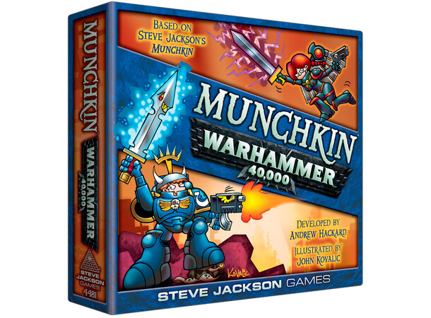 Munchkin Warhammer 40K Kortspel 