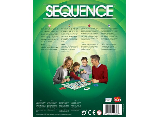 Sequence Brädspel Svensk utgåva 