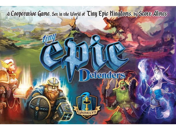 Tiny Epic Defenders Brädspel Second Edition 