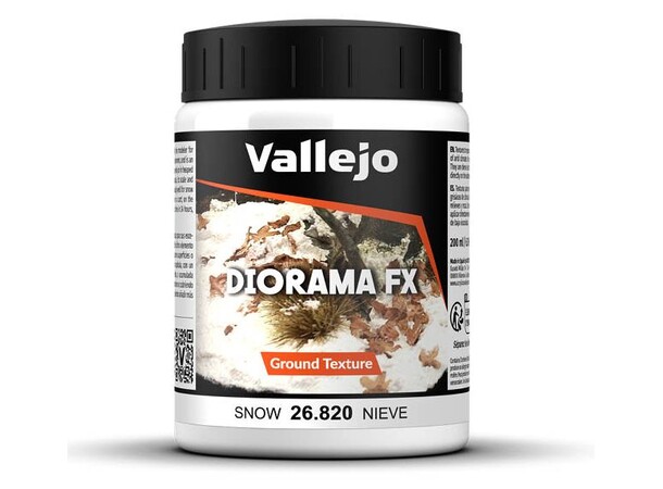 Vallejo Texture Snow 200 ml Ground Texture Acrylic 