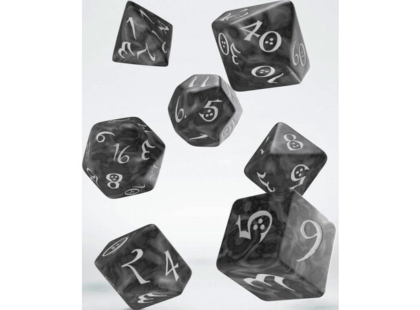 RPG Dice Set Smokey 7 st Tärningsset för rollspel 