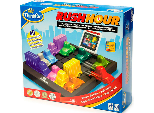 Rush Hour Hjärngympa Spill Prisbelönt spel Mensa Select 