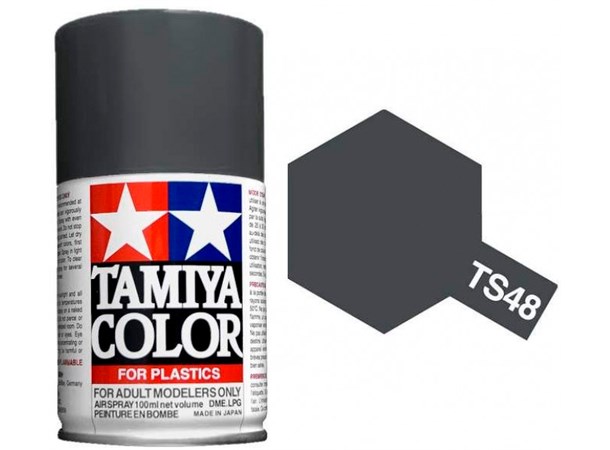 Tamiya Airspray TS-48 Gunship Grey Tamiya 85048 - 100ml 