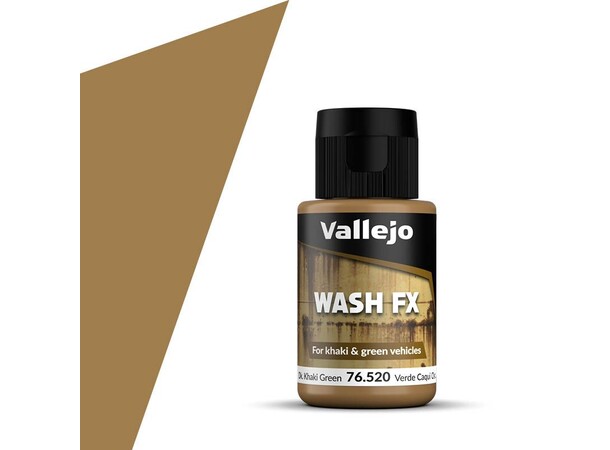 Vallejo Model Wash - Dark Khaki Green 35 ml 