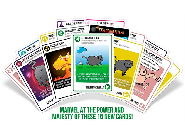 Exploding Kittens Streaking Kittens Exp 