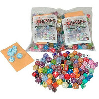 RPG Tärning Assorterad ca100 st Pound O Dice D4,D6,D8,D10,D12, D20