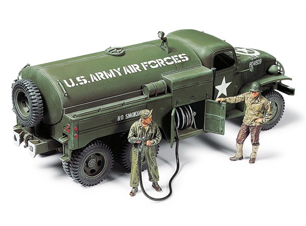 US 2 1/2ton 6x6 Airfield Fuel Truck Tamiya 1:48 Byggesett 