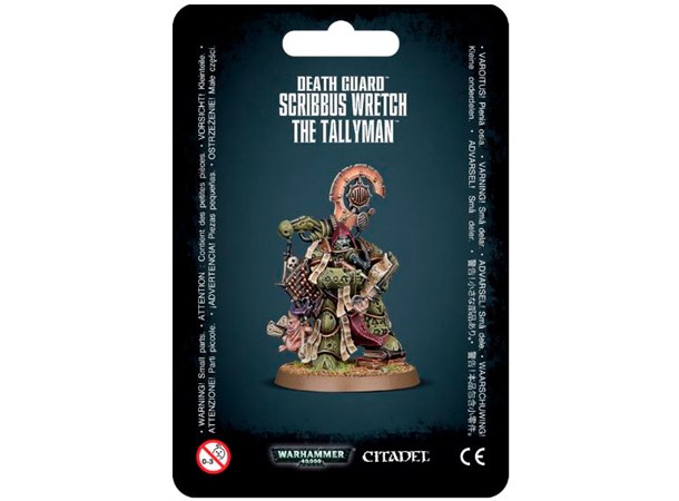 Death Guard Scribbus Wretch The Tallyman Warhammer 40K 
