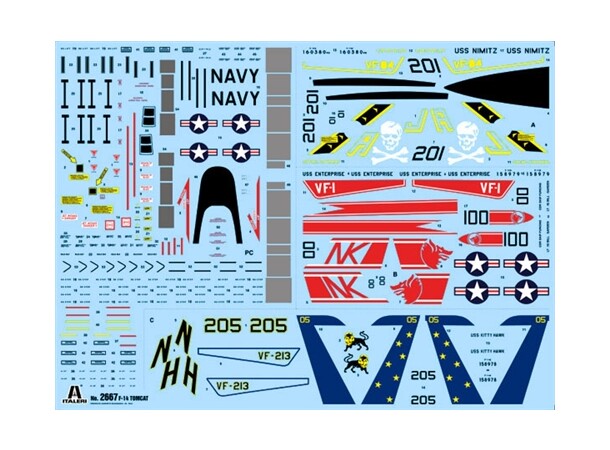 F-14 A Tomcat Italeri 1:48 Byggsats 