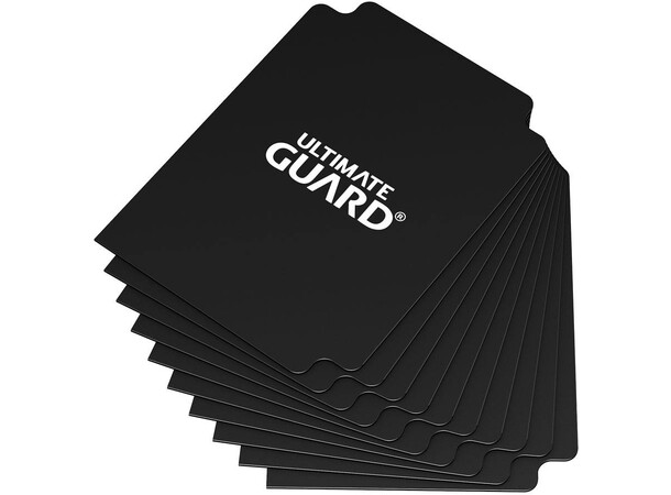 Card Dividers x10 Svart Ultimate Guard 