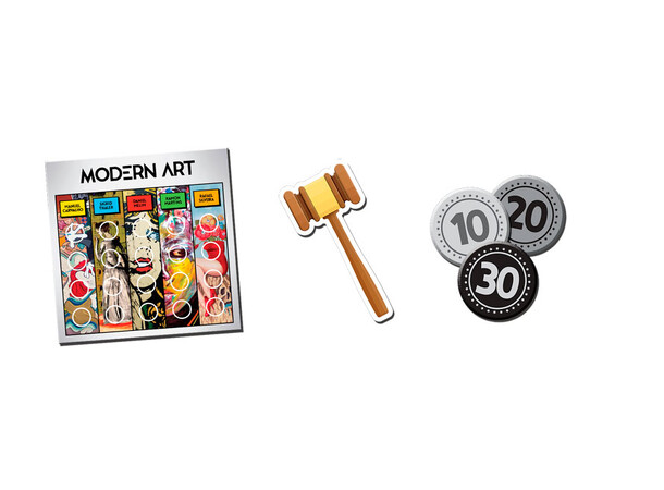 Modern Art Brädspel 