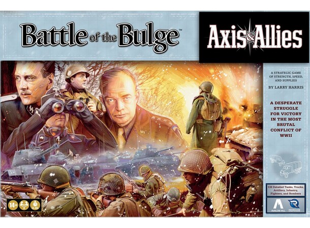Axis & Allies Battle of the Bulge Brädspel 