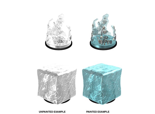 D&D Figur Nolzur Gelatinous Cube Nolzur's Marvelous Miniatures - Umålad 
