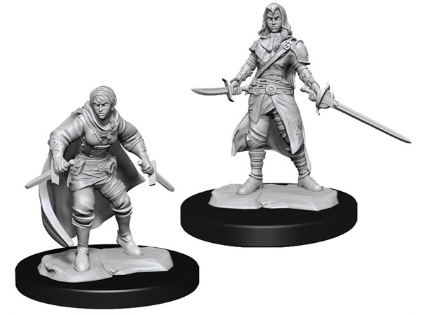 D&D Figur Nolzur Half-Elf Rogue Female Nolzur's Marvelous Miniatures 