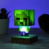 Minecraft Zombie Lampa - 8 cm 