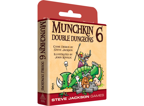 Munchkin 6 Double Dungeons Expansion Expansion till Munchkin 