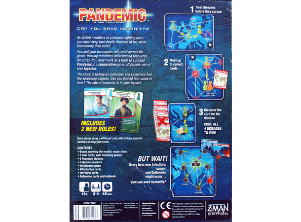 Pandemic Brädspel 