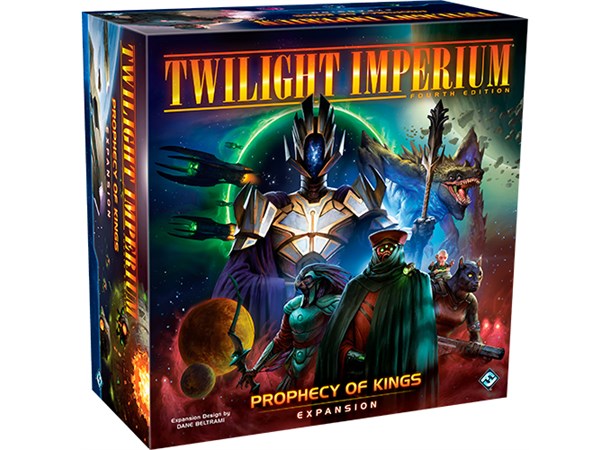 Twilight Imperium Prophecy of Kings Exp Expansion till Twilight Imperium 