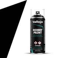 Vallejo Hobby Paint Spray Black 400ml Sprayburk - Surface Primer