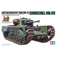 British Infantry Tank Mk.IV Churchill Tamiya 1:35 Byggsats - Mk.VII