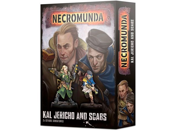 Necromunda Kal Jericho and Scabs 