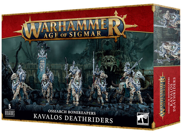 Ossiarch Bonereapers Kavalos Deathriders Warhammer Age of Sigmar 